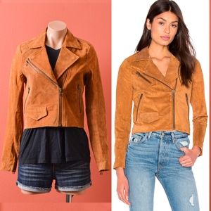 Capulet Stella Moto Jacket in Cognac S